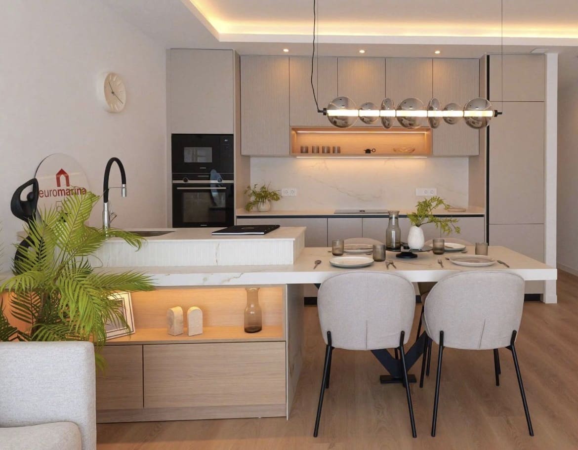 1 quarto Apartamento para venda em La Manga del Mar Menor com piscina garagem - 333 000 € (Ref: 10034801)