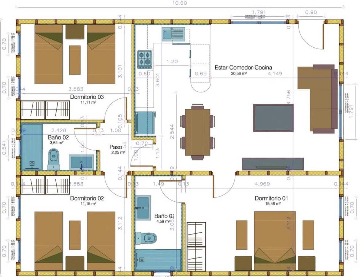 3 slaapkamer Villa te koop in Ciudad Quesada met zwembad garage - € 298.000 (Ref: 10057212)
