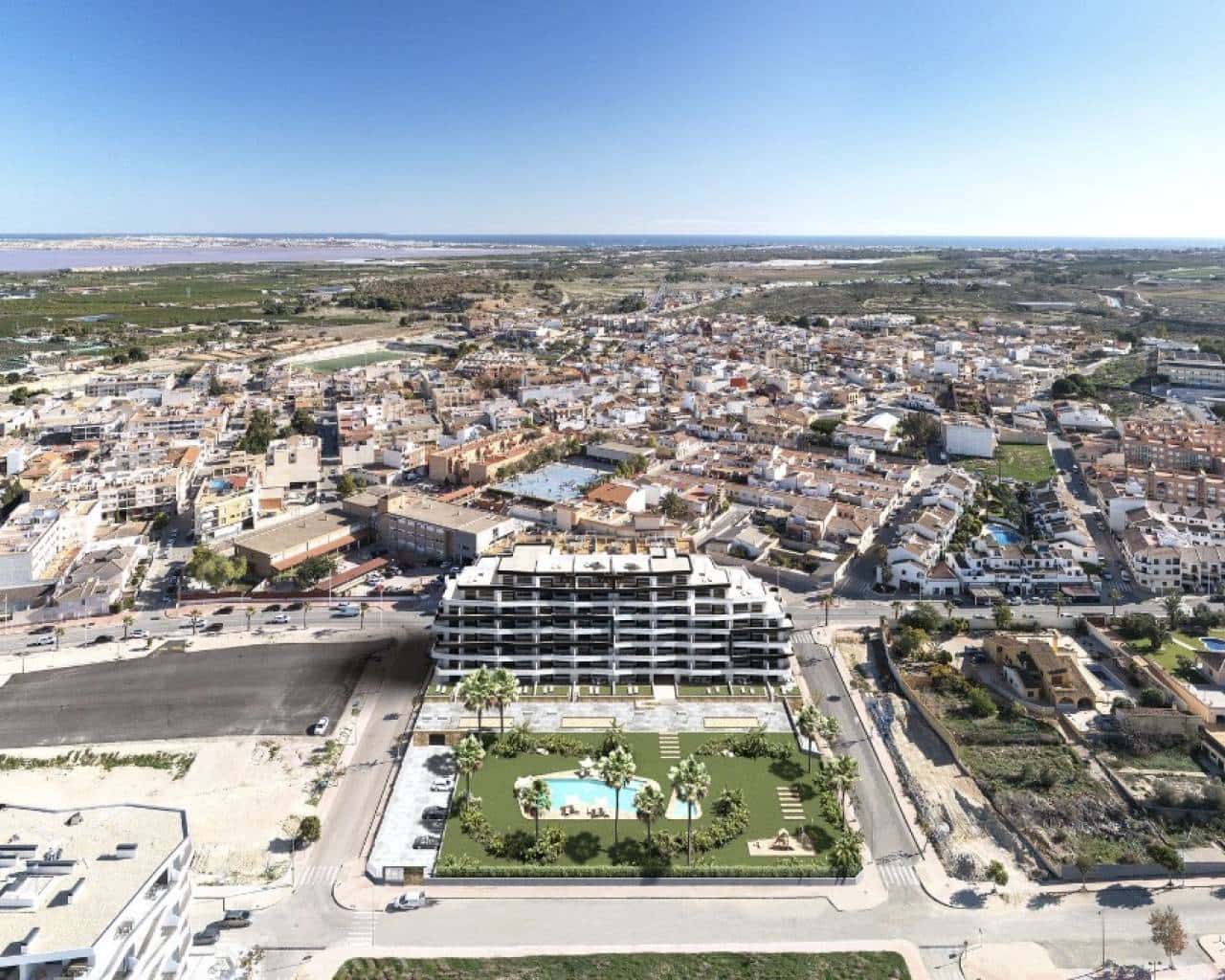 2 makuuhuone Huoneisto myytävänä paikassa San Miguel de Salinas mukana uima-altaan 
autotalli - 244 000 € (Ref: 10079773)