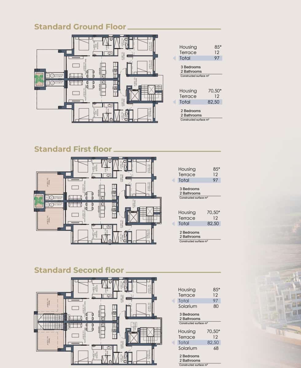 2 slaapkamer Appartement te koop in Los Alcazares met zwembad garage - € 309.000 (Ref: 10091283)