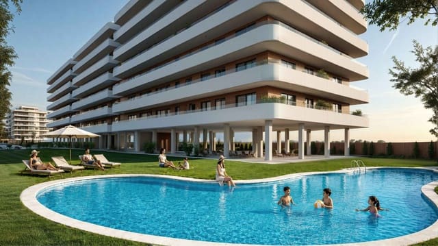 1 quarto Apartamento para venda em Moncofa com piscina garagem - 179 000 € (Ref: 10057418)