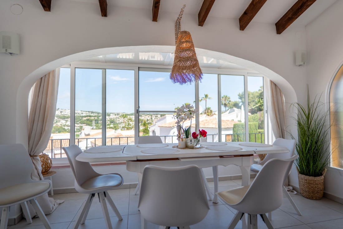 Chalet de 3 habitaciones en Moraira en venta con piscina garaje - 499.000 € (Ref: 10057425)
