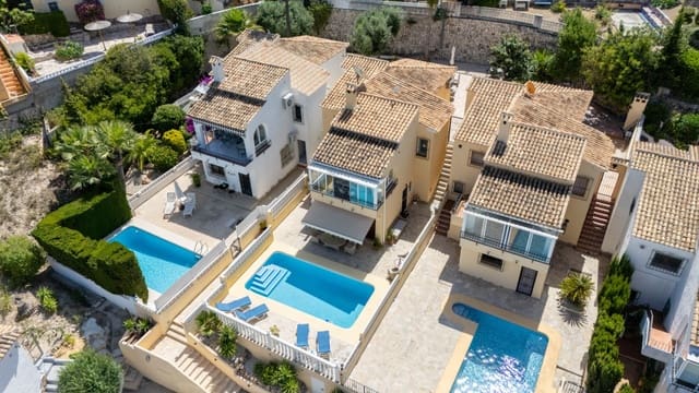 3 Zimmer Villa zu verkaufen in Moraira, Teulada-Moraira mit Pool Garage - 499.000 € (Ref: 10057425)