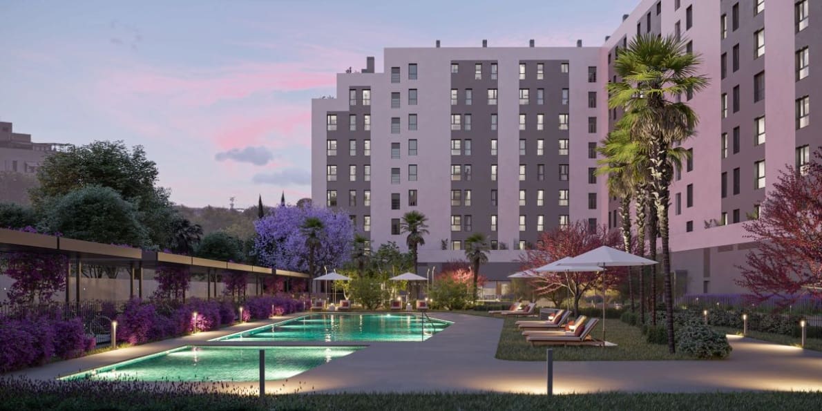 2 sovrum Lägenhet till salu i Valencia stad med pool garage - 308 600 € (Ref: 10132280)