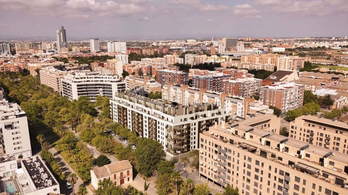 2 sovrum Lägenhet till salu i Valencia stad med pool garage - 308 600 € (Ref: 10132280)