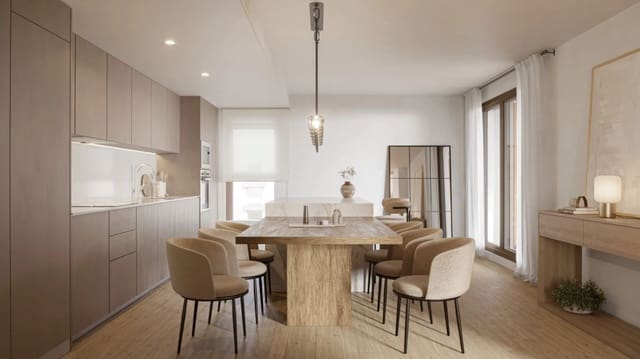 2 sovrum Lägenhet till salu i Valencia stad med pool garage - 308 600 € (Ref: 10132280)