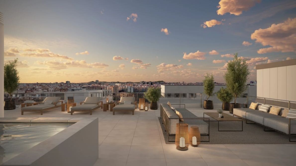 3 sovrum Lägenhet till salu i Valencia stad med pool garage - 516 000 € (Ref: 10132283)
