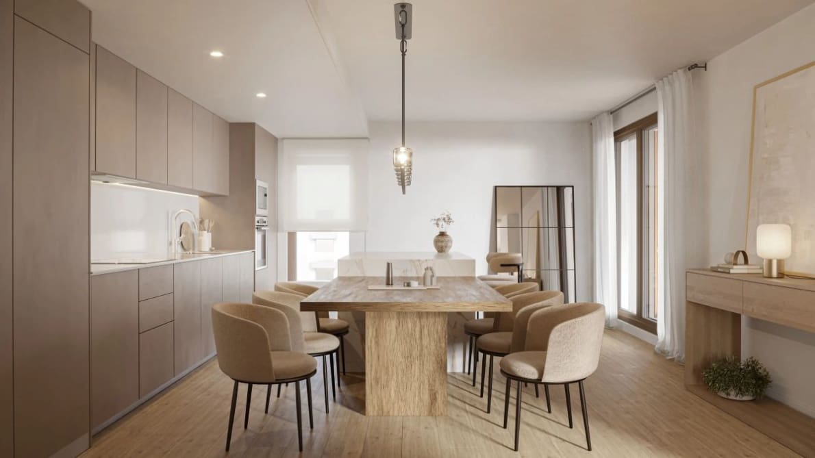 3 sovrum Lägenhet till salu i Valencia stad med pool garage - 516 000 € (Ref: 10132283)