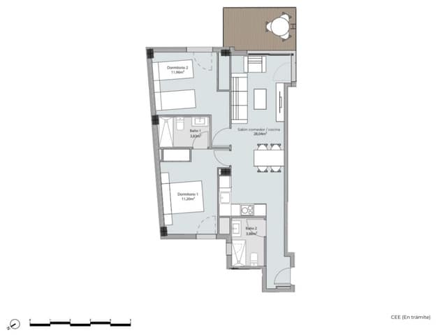 2 sovrum Lägenhet till salu i Alboraya / Alboraia med pool garage - 337 000 € (Ref: 10132290)