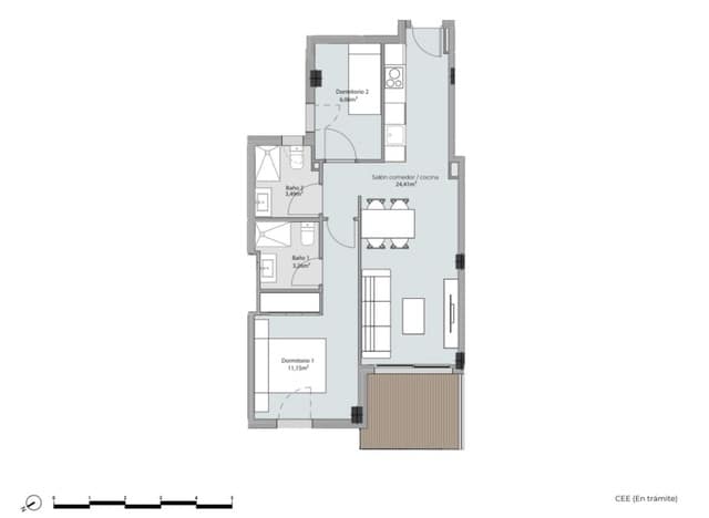 2 sovrum Lägenhet till salu i Alboraya / Alboraia med pool garage - 337 000 € (Ref: 10132290)