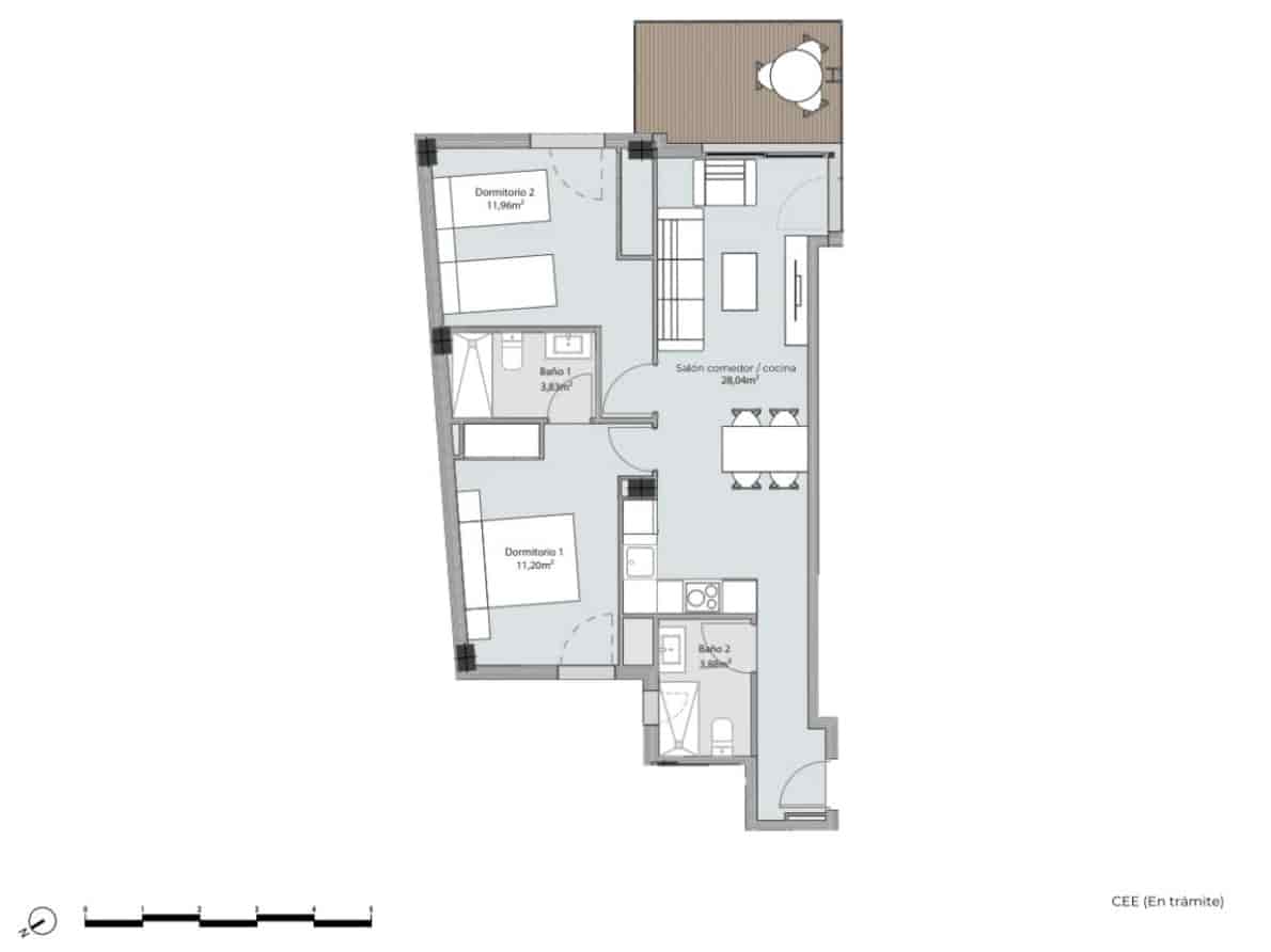 2 sovrum Lägenhet till salu i Alboraya / Alboraia med pool garage - 337 000 € (Ref: 10132290)
