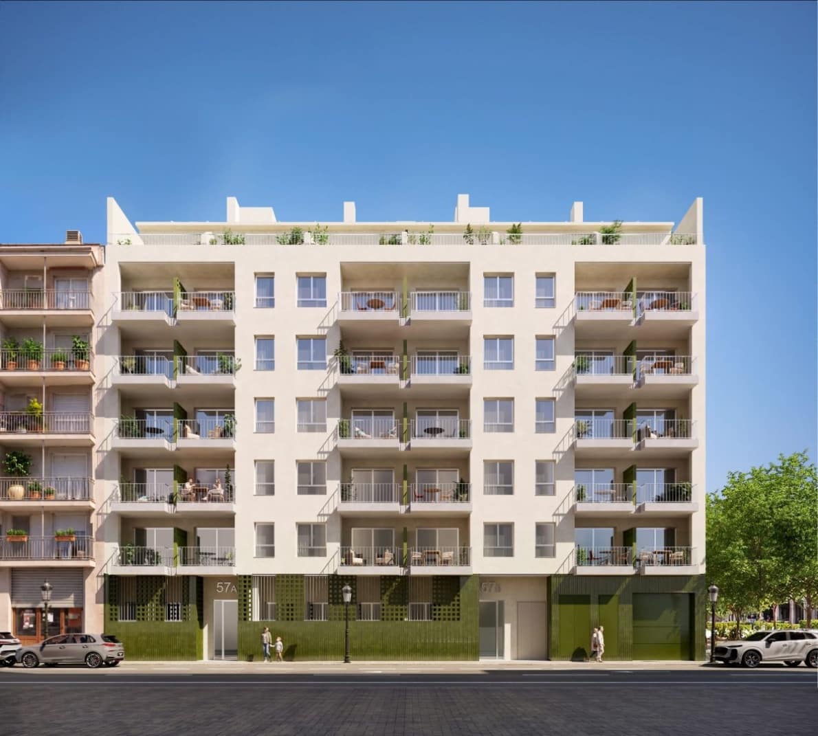 2 slaapkamer Appartement te koop in Valencia stad met zwembad garage - € 360.000 (Ref: 10176346)