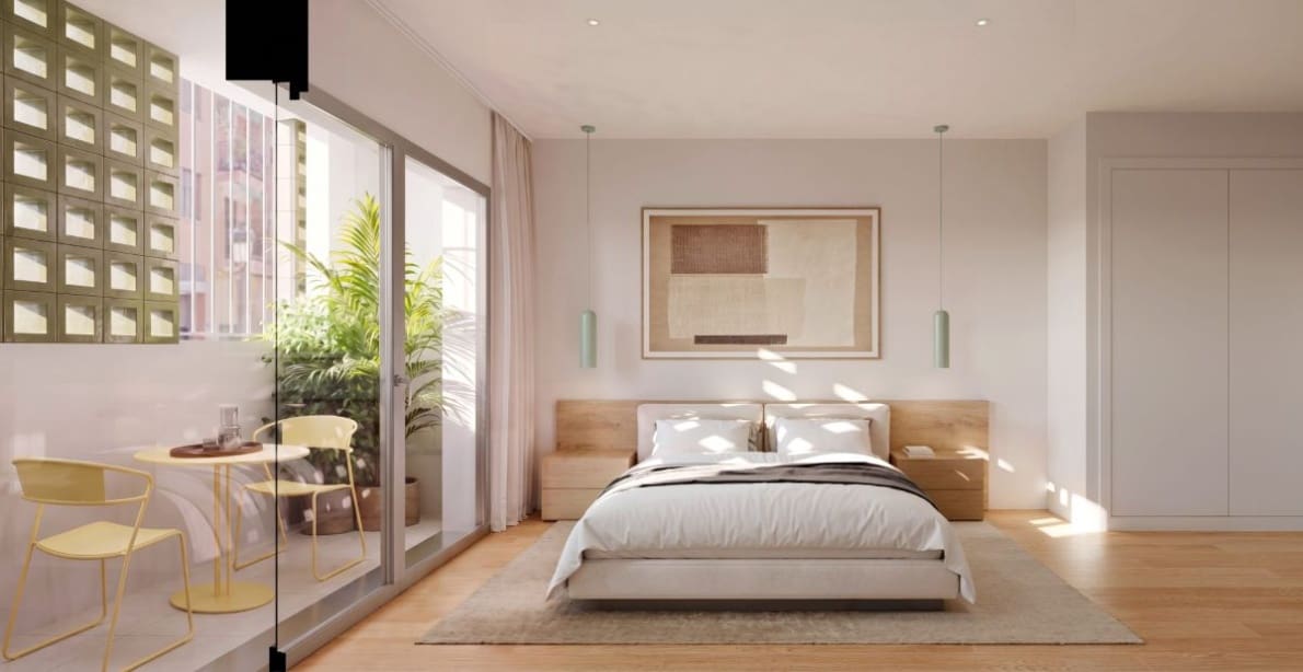 2 slaapkamer Appartement te koop in Valencia stad met zwembad garage - € 360.000 (Ref: 10176346)