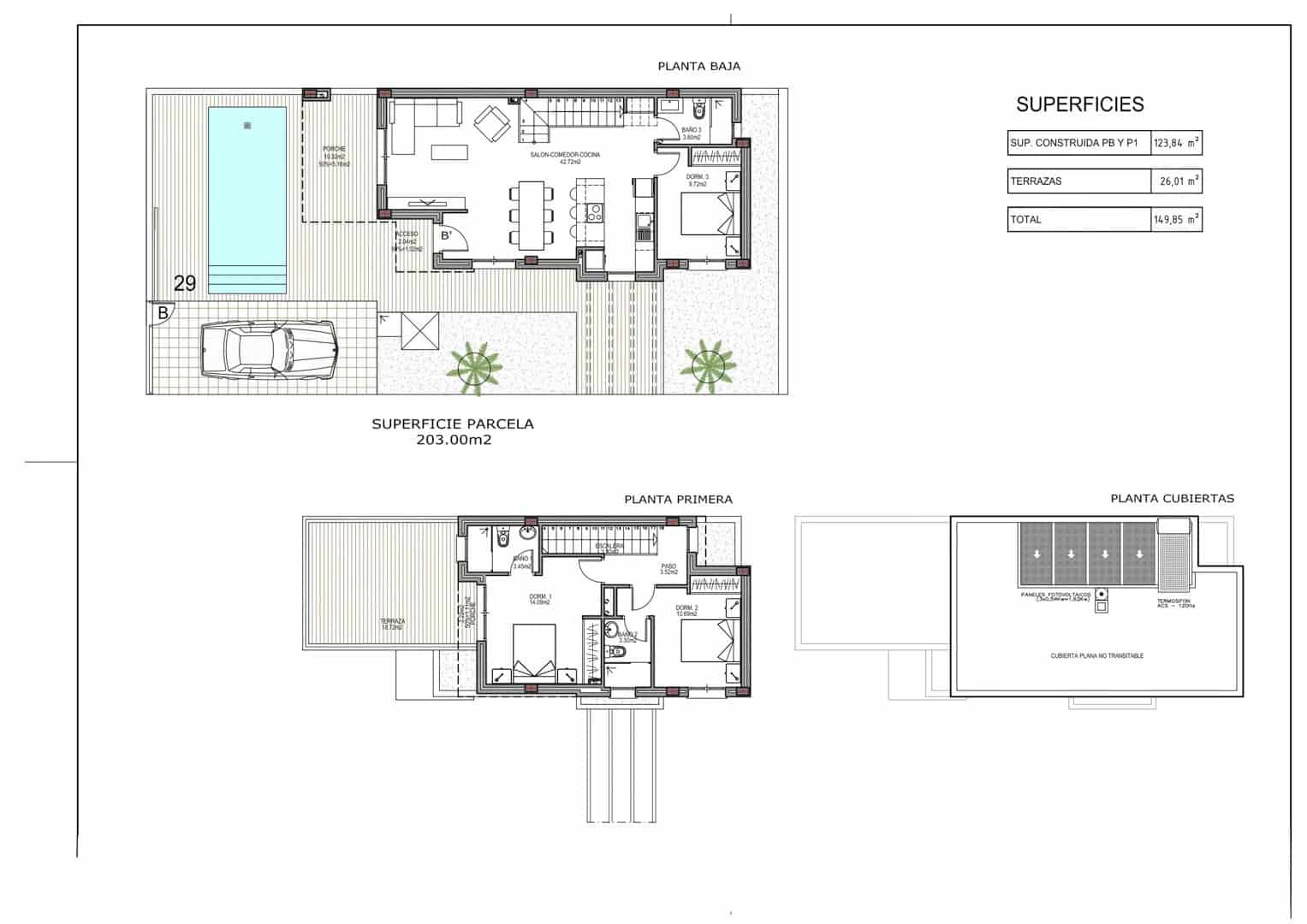 3 quarto Moradia para venda em Polop com piscina - 469 000 € (Ref: 10045618)