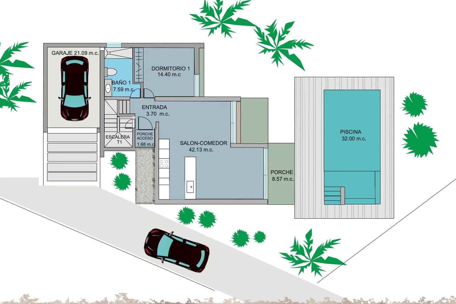 3 Zimmer Villa zu verkaufen in Benissa mit Pool Garage - 1.175.000 € (Ref: 10045636)