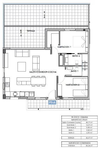 2 bedroom Apartment for sale in Cala de Finestrat with pool - € 550,000 (Ref: 10045641)