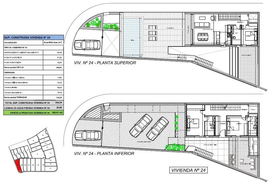 3 soveværelse Villa til salg i La Nucia med swimmingpool garage - € 656.217 (Ref: 10045644)