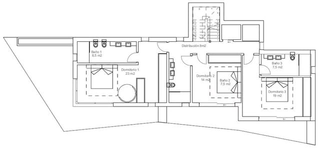 4 bedroom Villa for sale in Partida Tosal - Zona del Castellans, Javea / Xàbia - € 1,800,000 (Ref: 10045653)