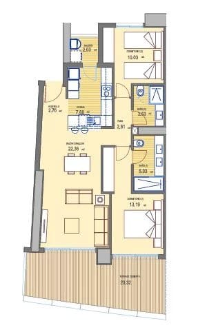 2 slaapkamer Appartement te koop in Benidorm met zwembad - € 655.500 (Ref: 10045654)