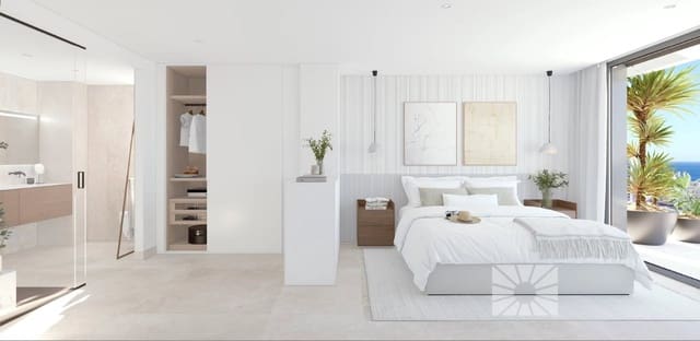3 sypialnia Apartament na sprzedaż w Pueblo, Calpe / Calp z basenem garażem - 760 000 € (Ref: 10045661)