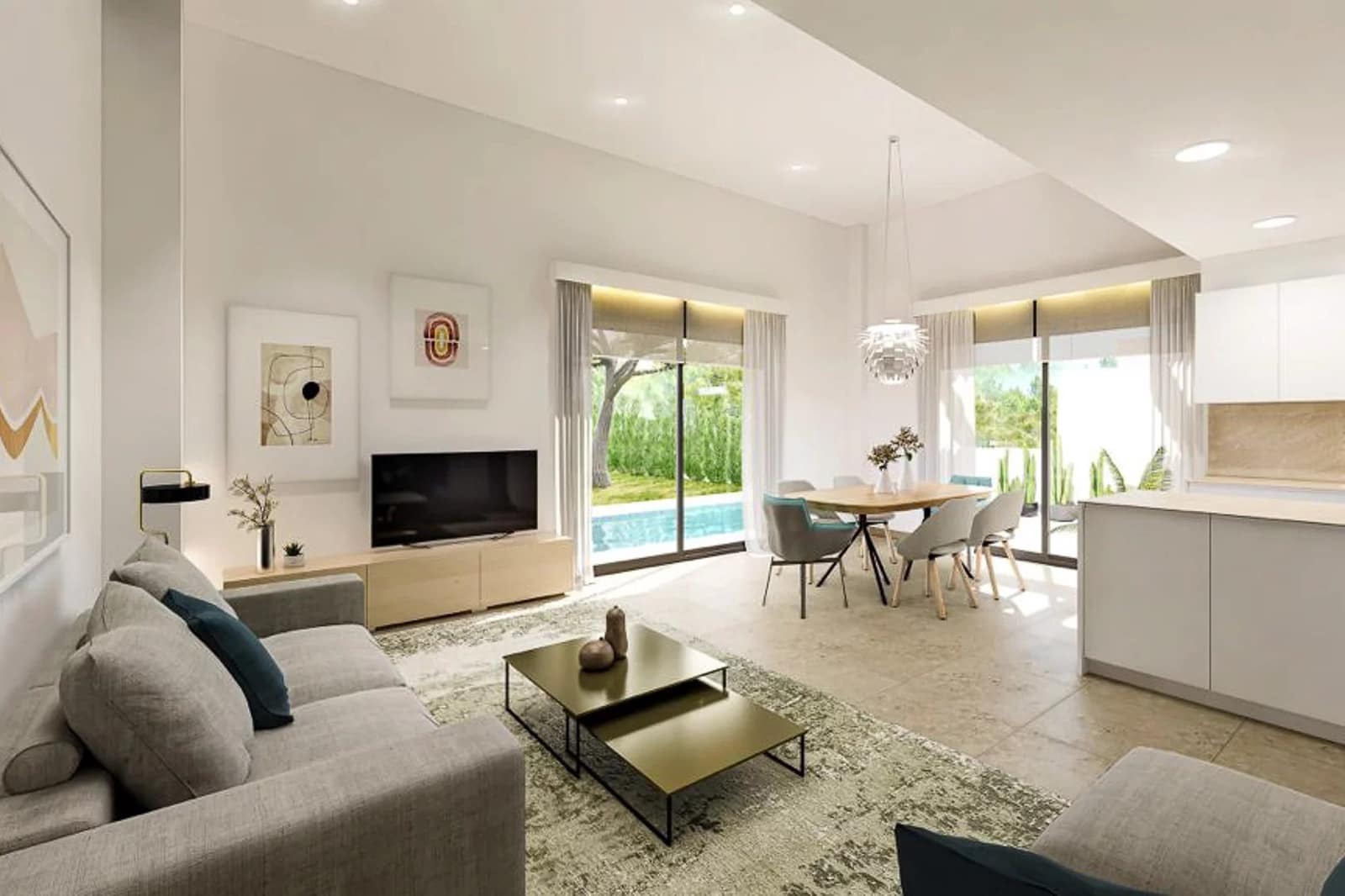 3 bedroom Villa for sale in Finestrat with pool garage - € 890,000 (Ref: 10153177)