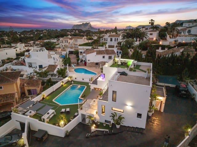 4 sovrum Villa till salu i Moravit - Cap Blanc, Teulada-Moraira med pool garage - 1 495 000 € (Ref: 10182211)