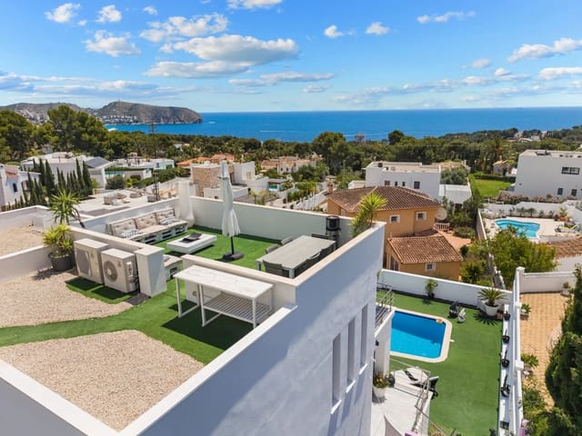 4 sovrum Villa till salu i Moravit - Cap Blanc, Teulada-Moraira med pool garage - 1 495 000 € (Ref: 10182211)