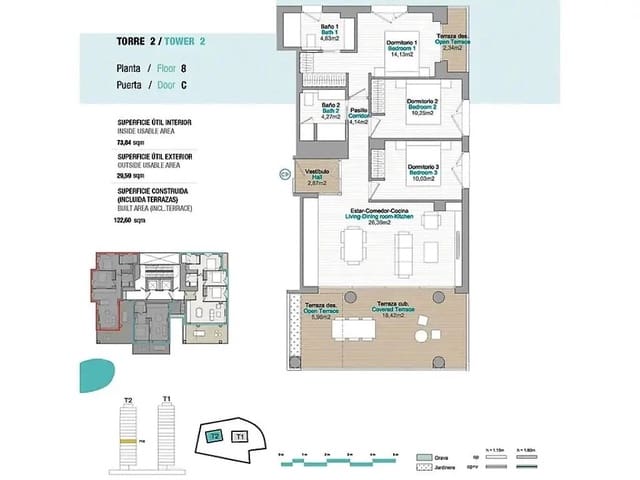 3 chambre Appartement à vendre à Puerto, Calpe / Calp avec piscine - 890 000 € (Ref: 7063386)
