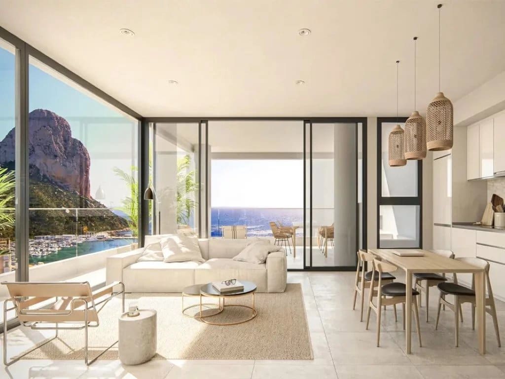 3 chambre Appartement à vendre à Calpe / Calp avec piscine - 890 000 € (Ref: 7063386)