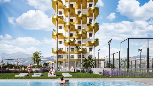 3 quarto Apartamento para venda em Pueblo, Calpe / Calp com piscina - 580 000 € (Ref: 7229690)