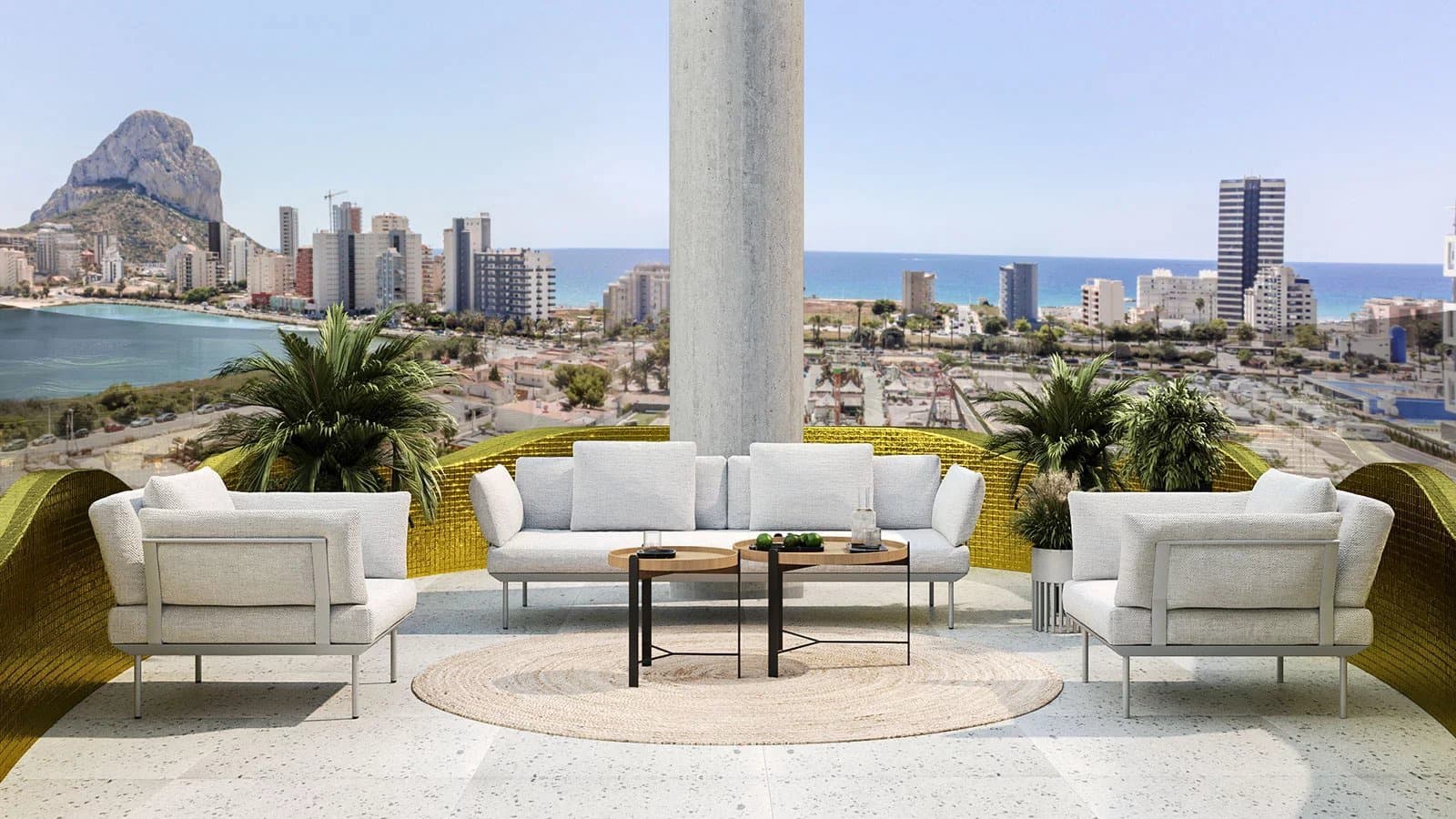 3 quarto Apartamento para venda em Calpe / Calp com piscina - 580 000 € (Ref: 7229690)