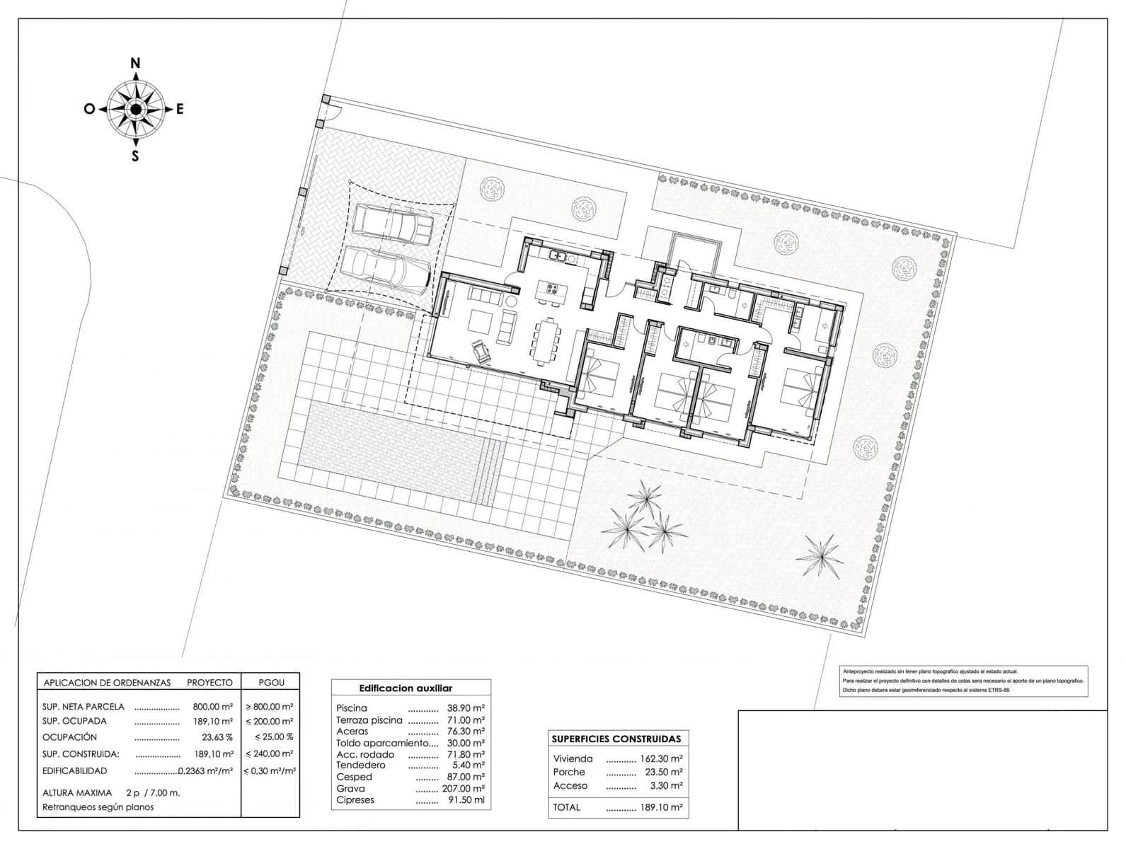 3 sypialnia Willa na sprzedaż w Calpe / Calp z basenem - 1 190 000 € (Ref: 7284924)
