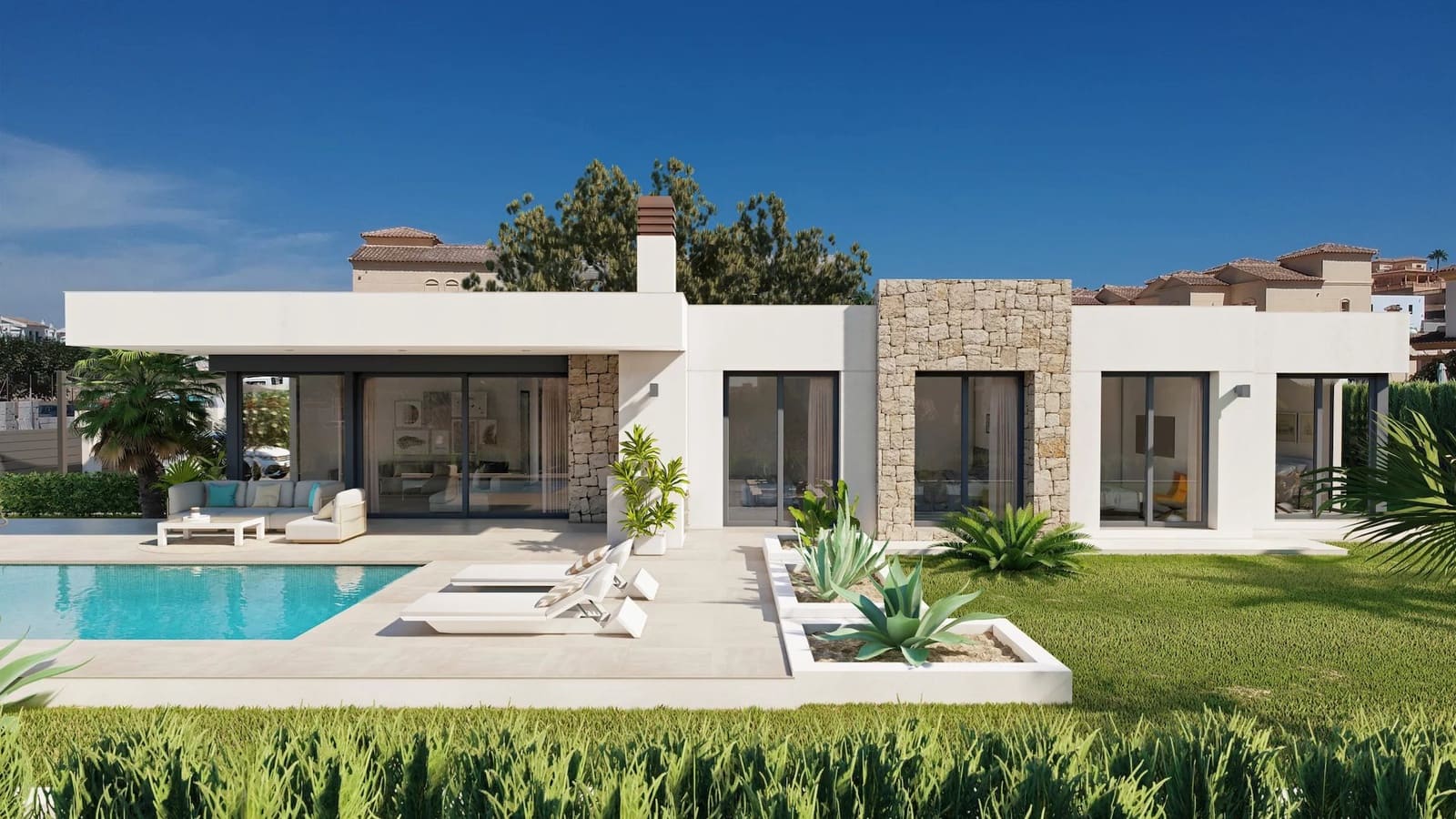 3 sypialnia Willa na sprzedaż w Calpe / Calp z basenem - 1 190 000 € (Ref: 7284924)