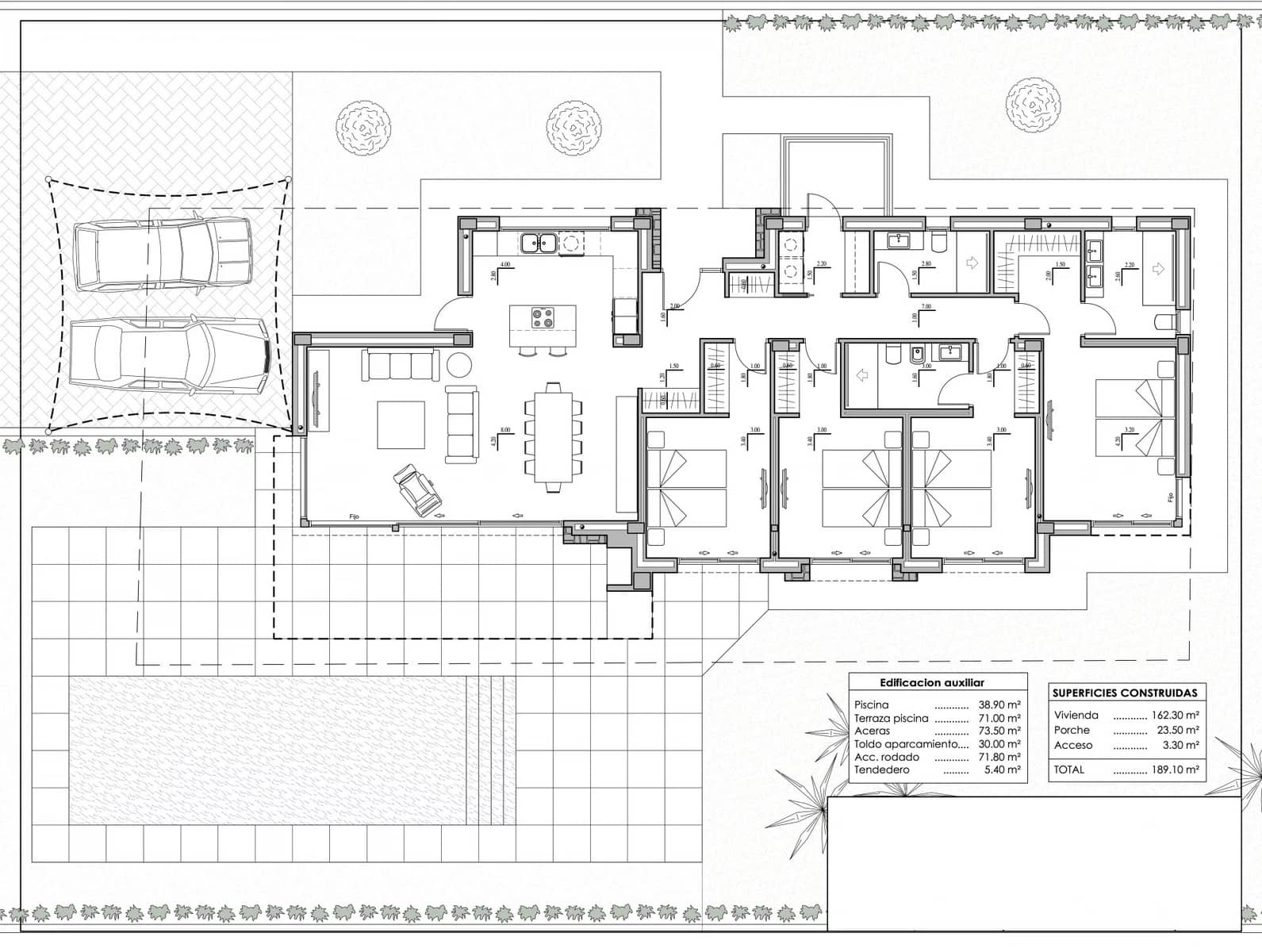 3 sypialnia Willa na sprzedaż w Calpe / Calp z basenem - 1 190 000 € (Ref: 7284924)
