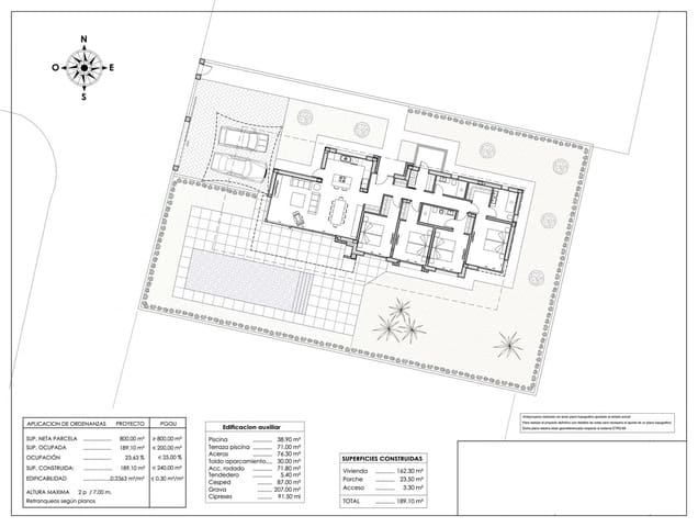 3 chambre Villa/Maison à vendre à Pueblo, Calpe / Calp avec piscine - 1 190 000 € (Ref: 7284924)