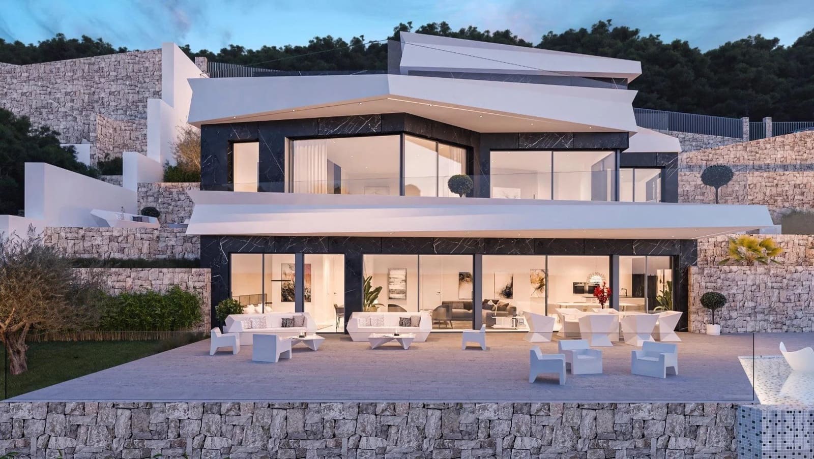 4 soverom Villa til salgs i Benissa med svømmebasseng - € 2 600 000 (Ref: 7647066)