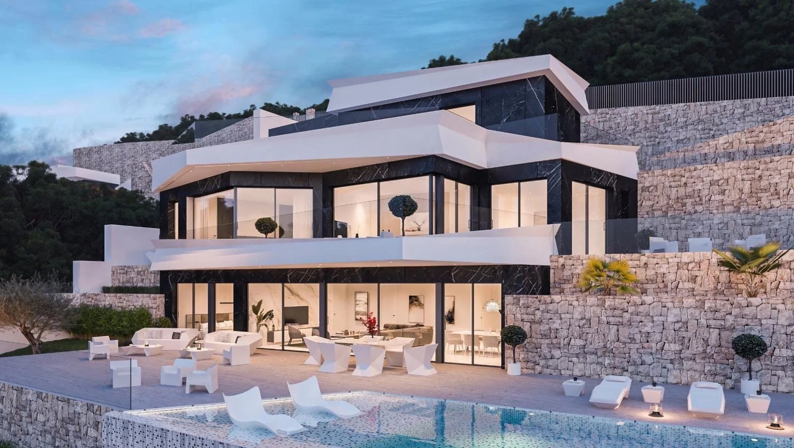 4 soverom Villa til salgs i Benissa med svømmebasseng - € 2 600 000 (Ref: 7647066)