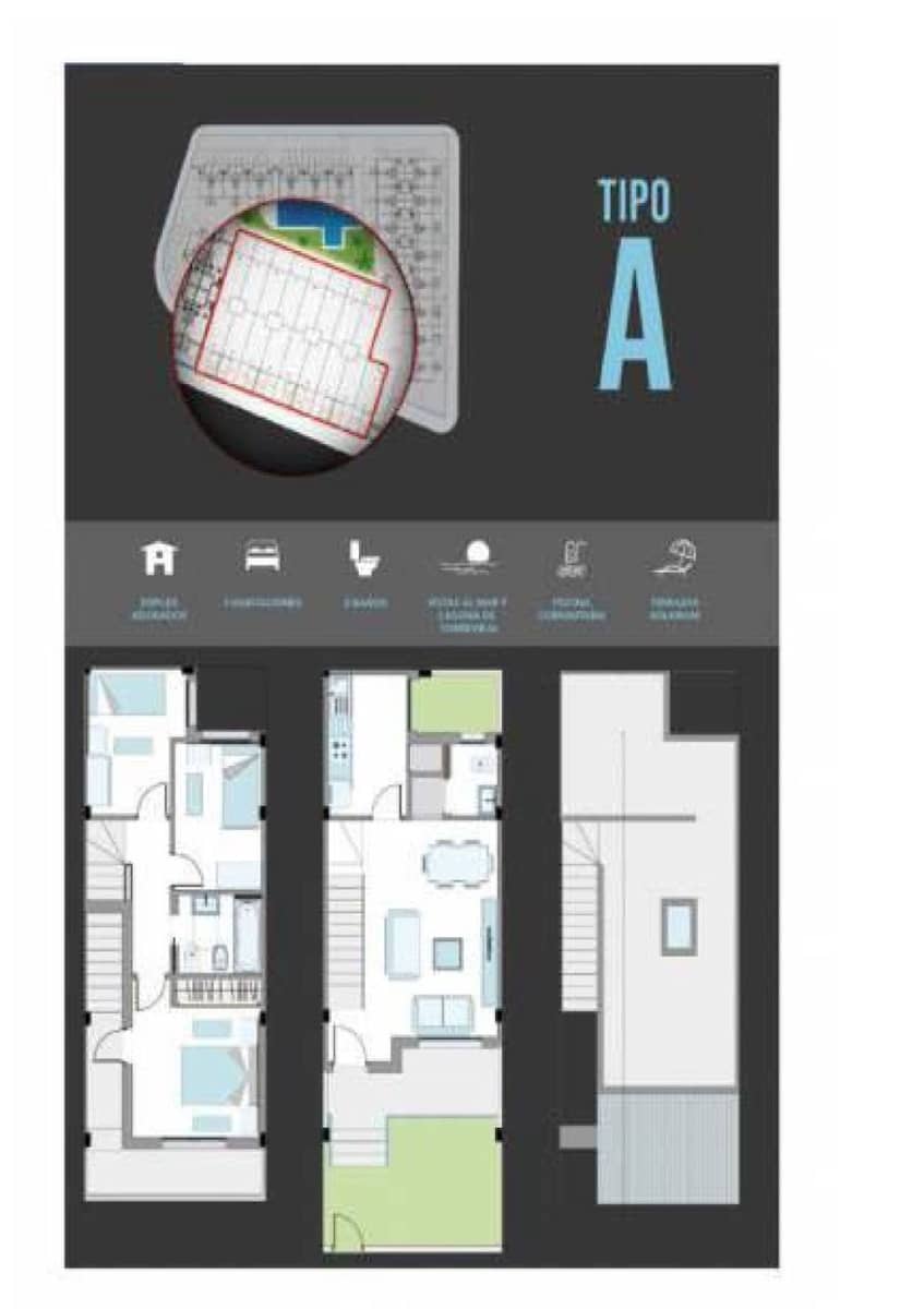 3 bedroom Apartment for sale in Los Altos with pool - € 225,000 (Ref: 6600776)