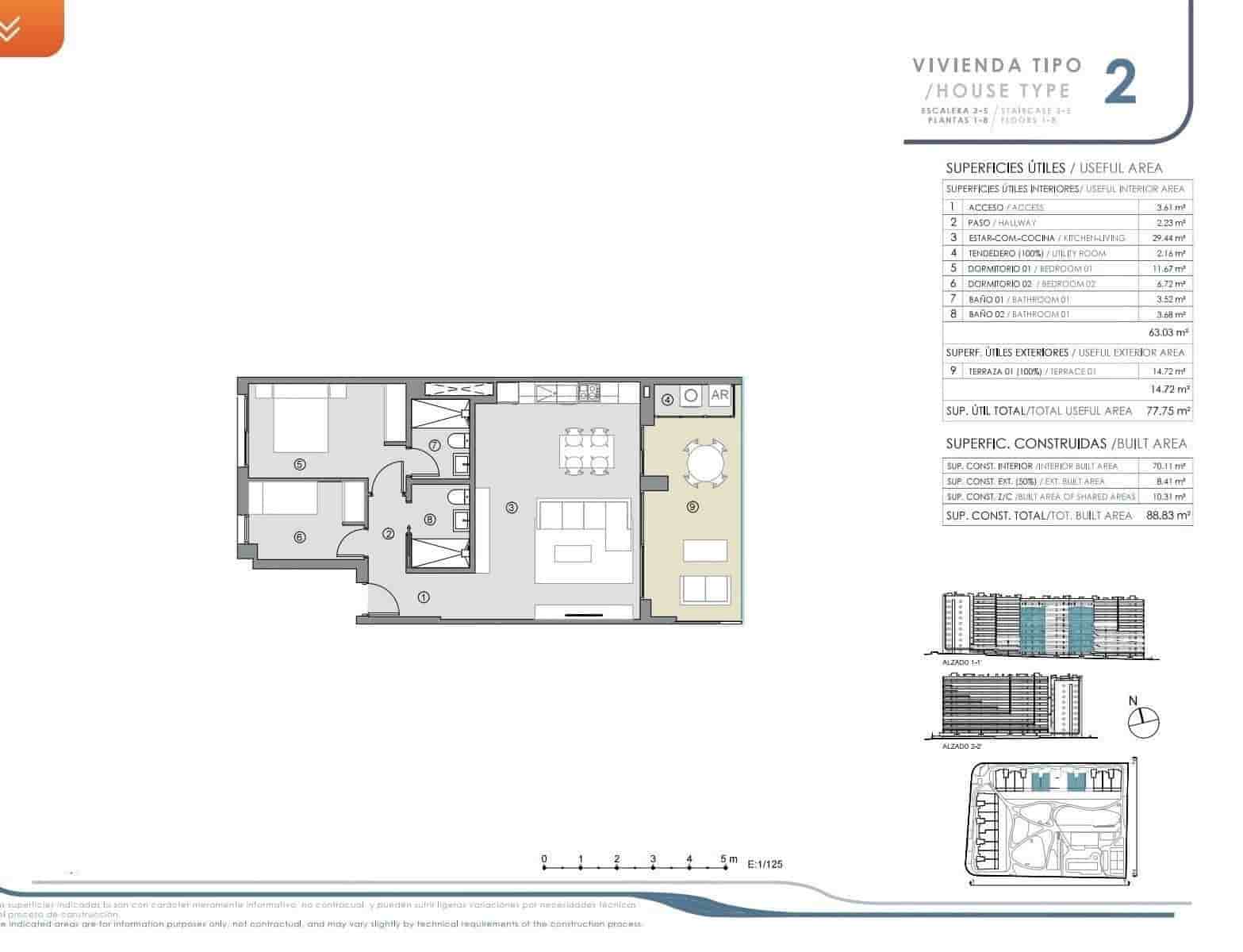 2 bedroom Apartment for sale in Punta Prima with pool garage - € 290,000 (Ref: 7552864)