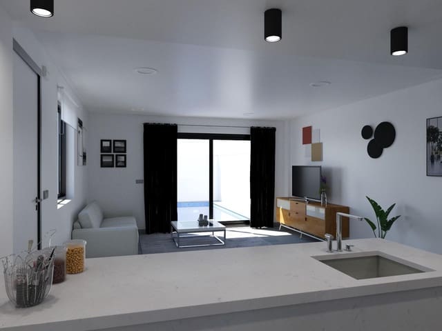 3 soverom Kjedet enebolig til salgs i San Pedro del Pinatar med svømmebasseng - € 329 000 (Ref: 7830740)