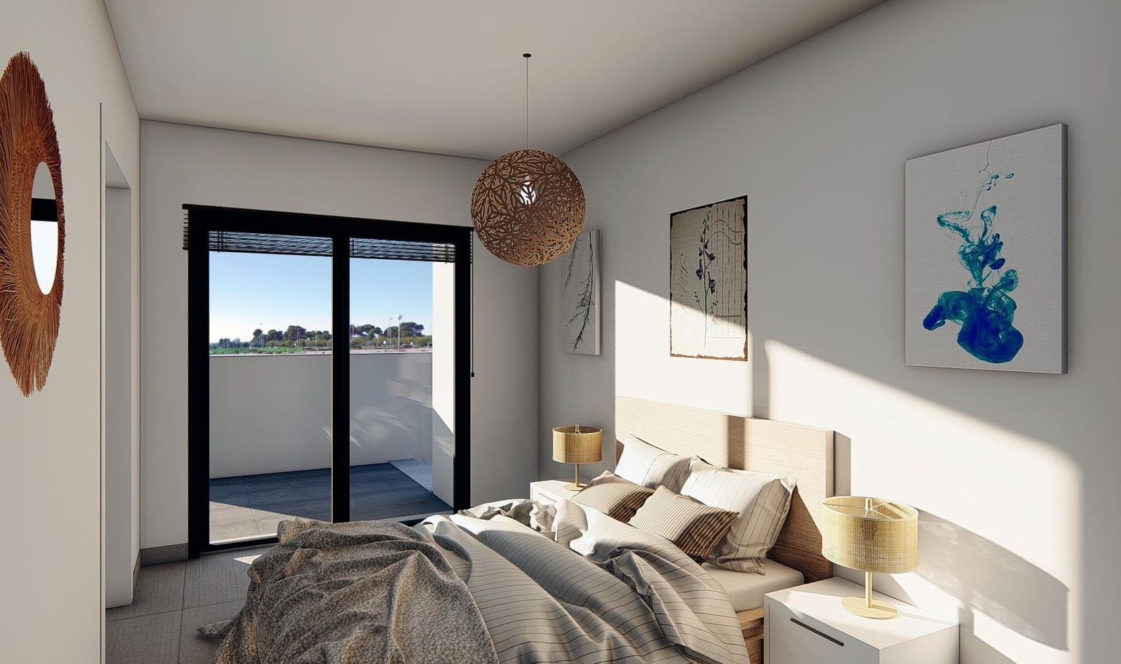 3 soverom Kjedet enebolig til salgs i San Pedro del Pinatar med svømmebasseng - € 329 000 (Ref: 7830740)