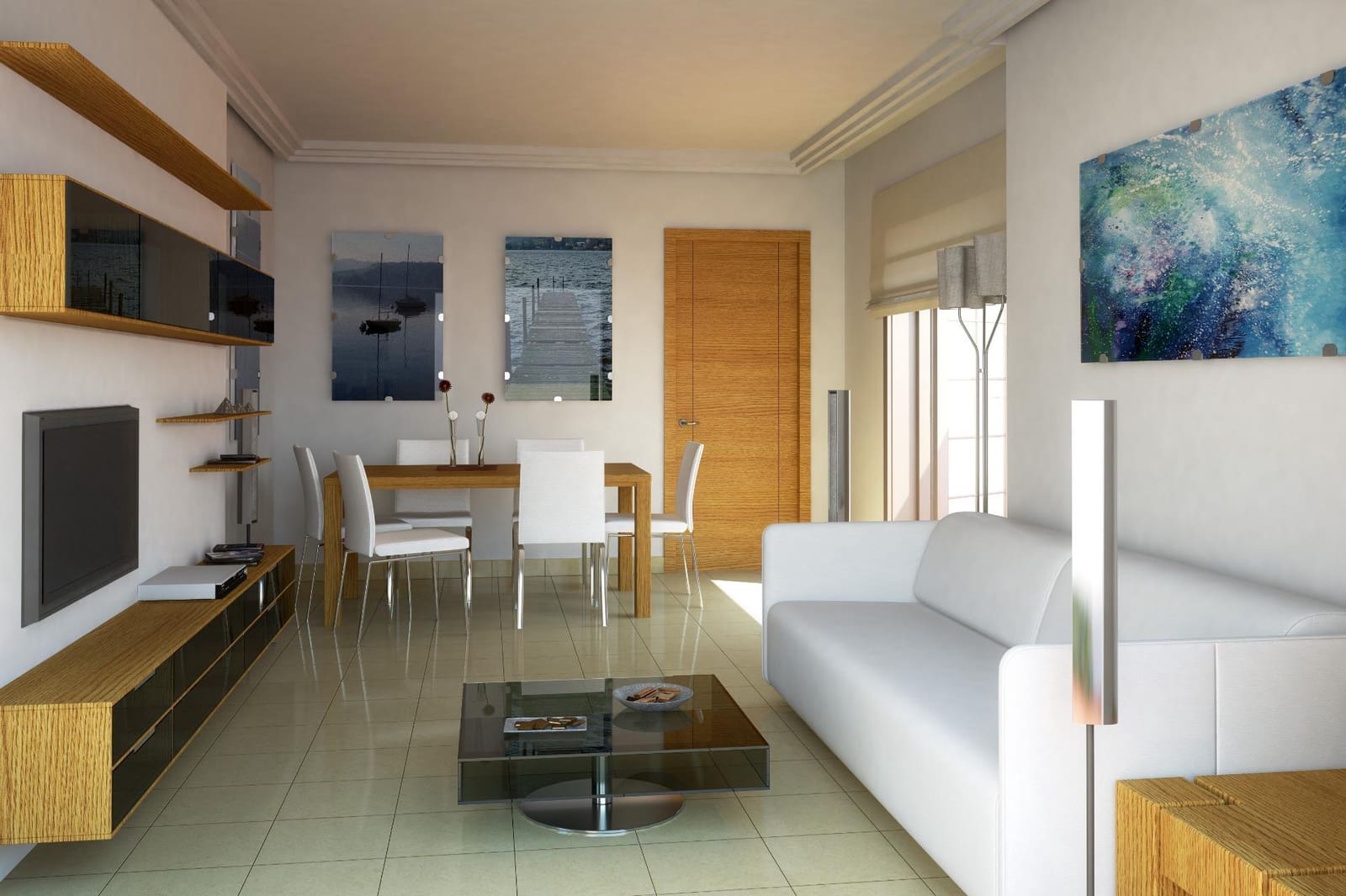 3 bedroom Flat for sale in La Villajoyosa / Vila Joiosa with pool - € 260,600 (Ref: 7850186)