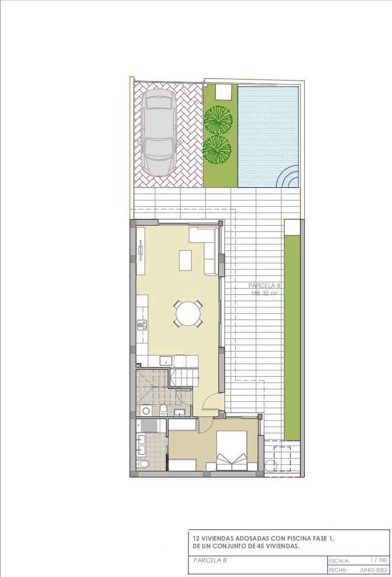 3 sypialnia Willa na sprzedaż w Los Montesinos z basenem - 298 900 € (Ref: 7850188)