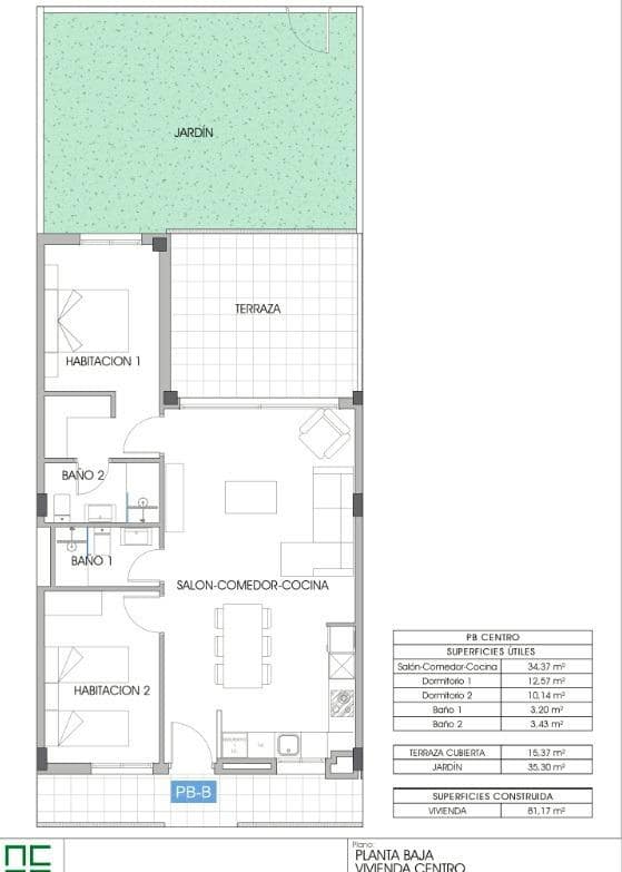 2 soveværelse Lejlighed til salg i La Villajoyosa / Vila Joiosa med swimmingpool - € 349.000 (Ref: 9042155)