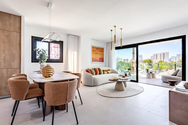 2 sypialnia Apartament na sprzedaż w La Villajoyosa / Vila Joiosa z basenem - 349 000 € (Ref: 9042155)