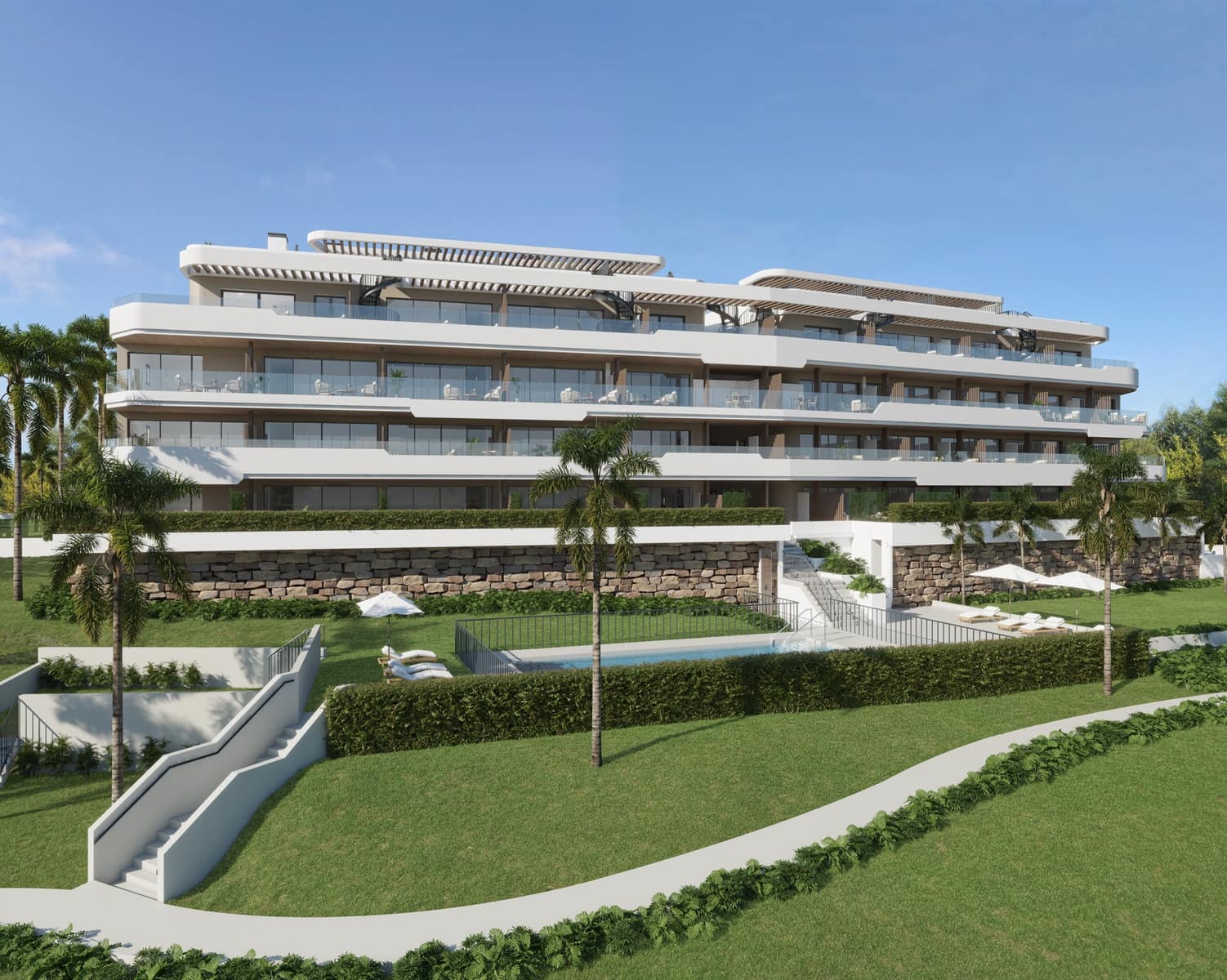 2 bedroom Apartment for sale in Manilva with pool garage - € 347,500 (Ref: 9303423)