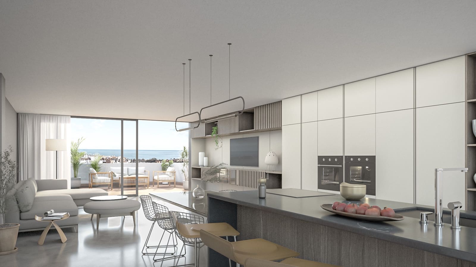 3 bedroom Penthouse for sale in Manilva with pool garage - € 450,000 (Ref: 9341031)