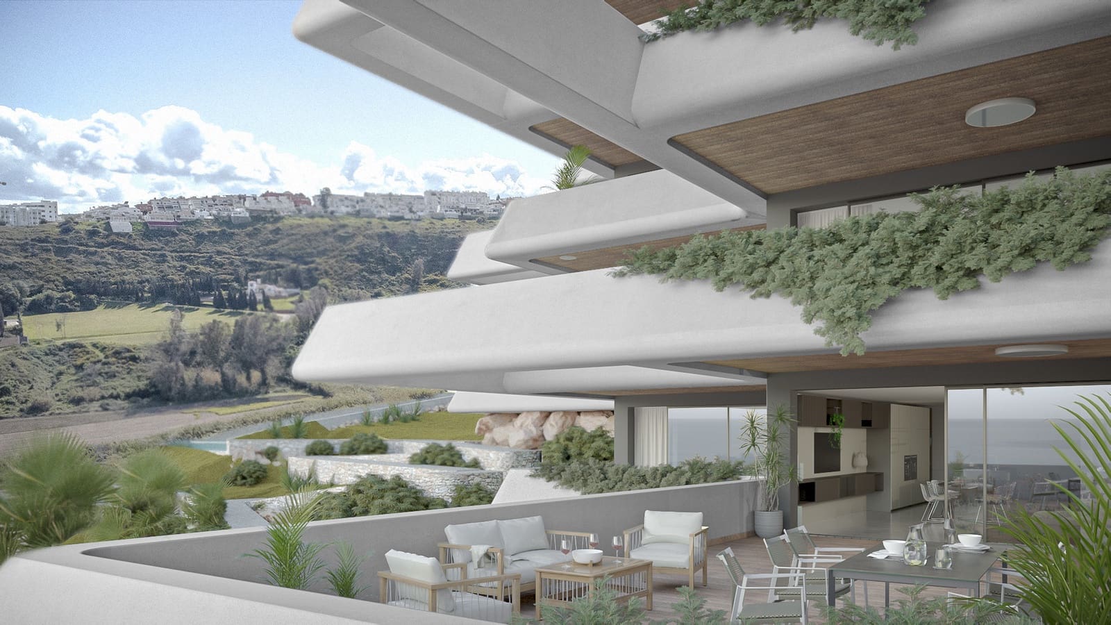 Ático de 2 habitaciones en Manilva en venta con piscina garaje - 515.000 € (Ref: 9341032)