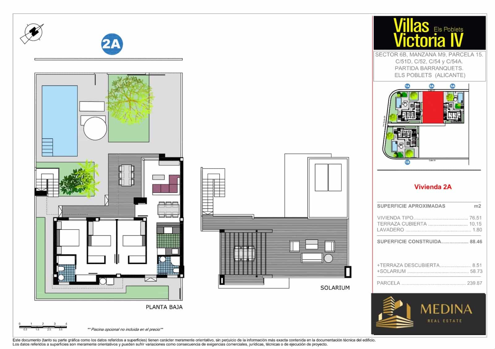 3 soveværelse Rækkehus til salg i Els Poblets med garage - € 415.000 (Ref: 8756640)