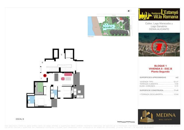 2 quarto Apartamento para venda em Dénia - 375 000 € (Ref: 9296357)